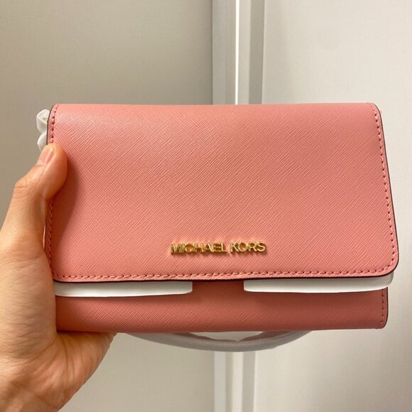 Michael Kors Medium Phone Crossbody in Primrose - Picture 1 of 5